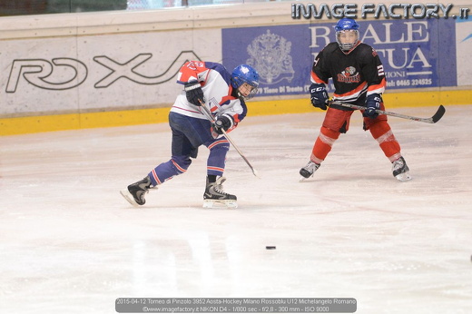 2015-04-12 Torneo di Pinzolo 3952 Aosta-Hockey Milano Rossoblu U12 Michelangelo Romano